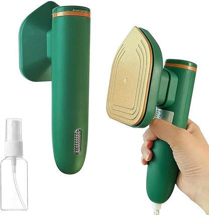 Portable Handheld Steam Iron Machine for Clothes | Mini Travel Garment Steamer | Wet &amp; Dry Ironing | Wrinkle Remover for Home &amp; Travel | 2