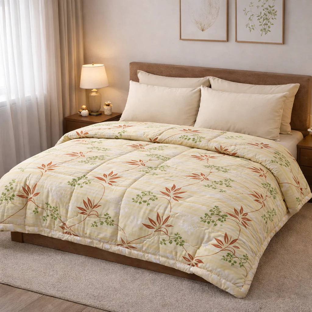 AC Comforter | 68×88 Inch Double Bed Quilt | Supersonic | 1050Gms Ultra Soft Microfiber | Lightweight All-Season Blanket for AC Rooms | Reversible Comforter