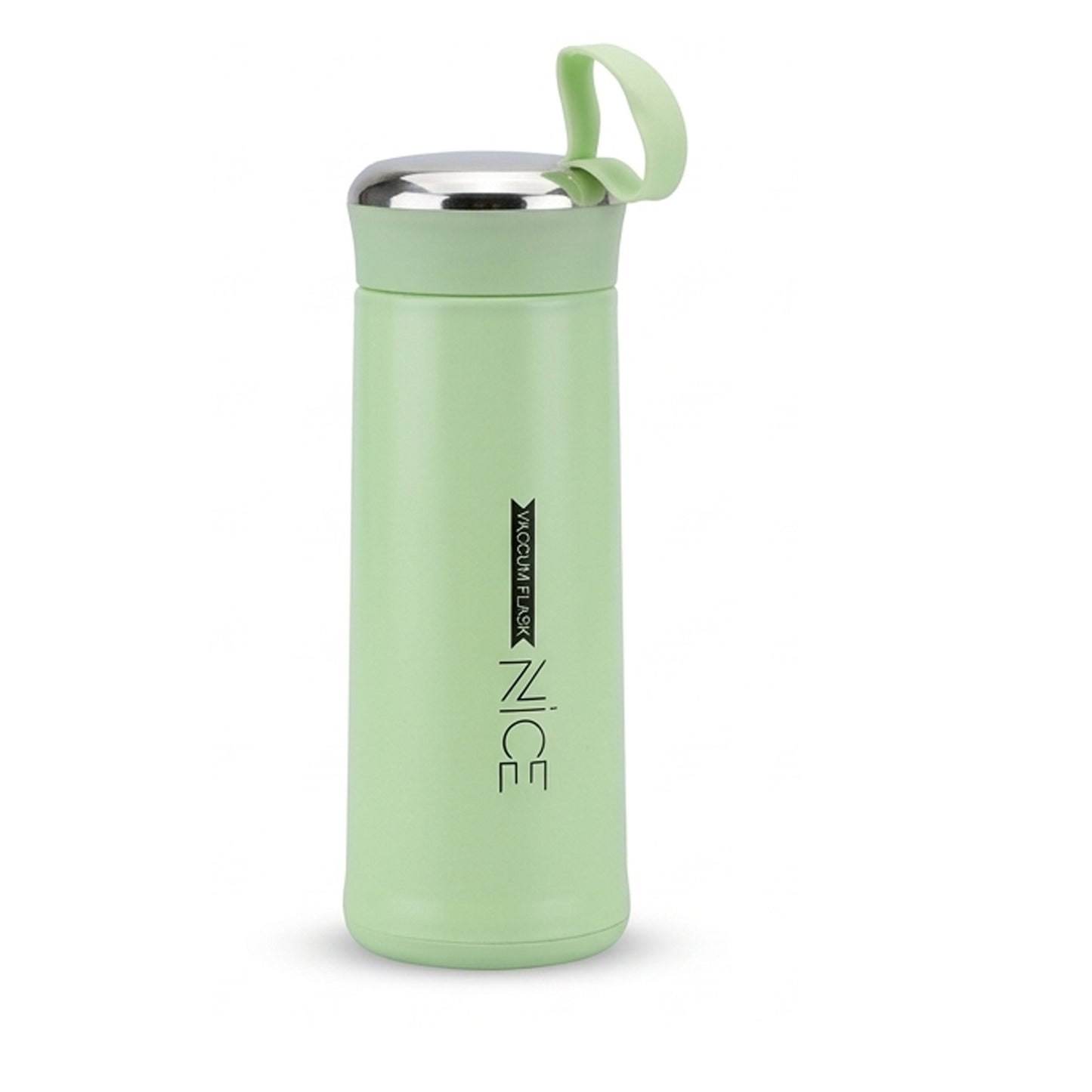 AquaGlass Premium Water Bottle 400ml with Screw Cap, BPA-Free, Portable Design