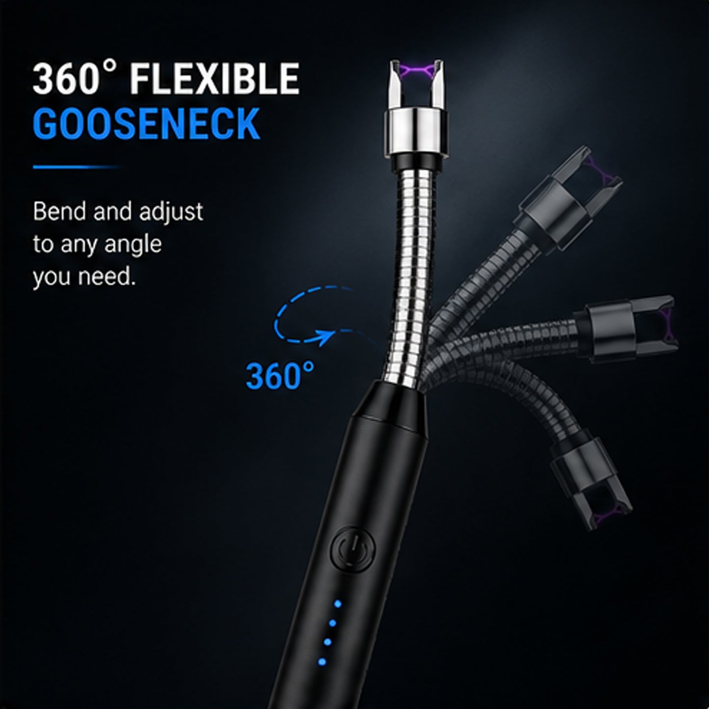 USB Rechargeable Flexible Electric Arc Lighter