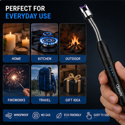 USB Rechargeable Flexible Electric Arc Lighter