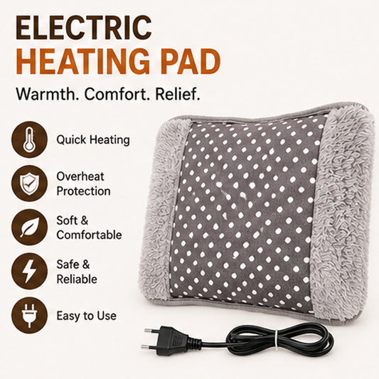 Electric Heating Pad for Pain Relief & Warm Therapy