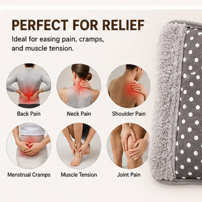 Electric Heating Pad for Pain Relief & Warm Therapy